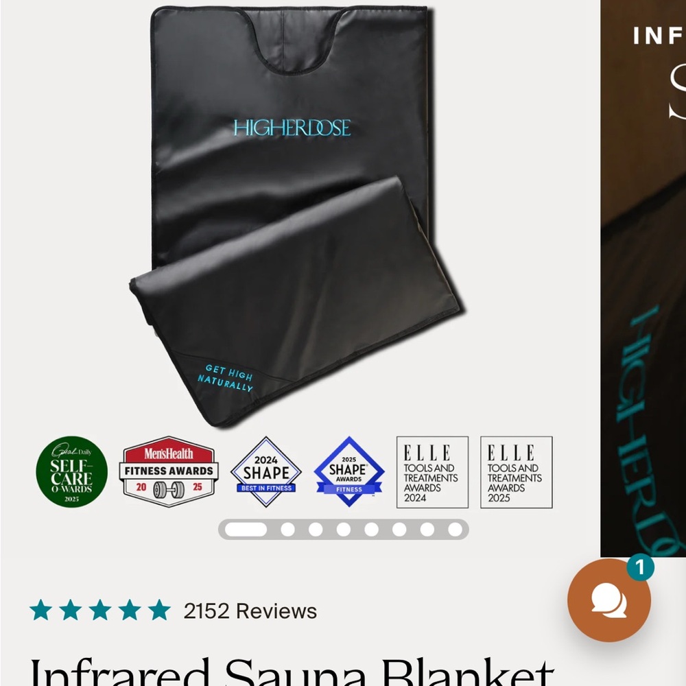 Higherdose sauna blanket